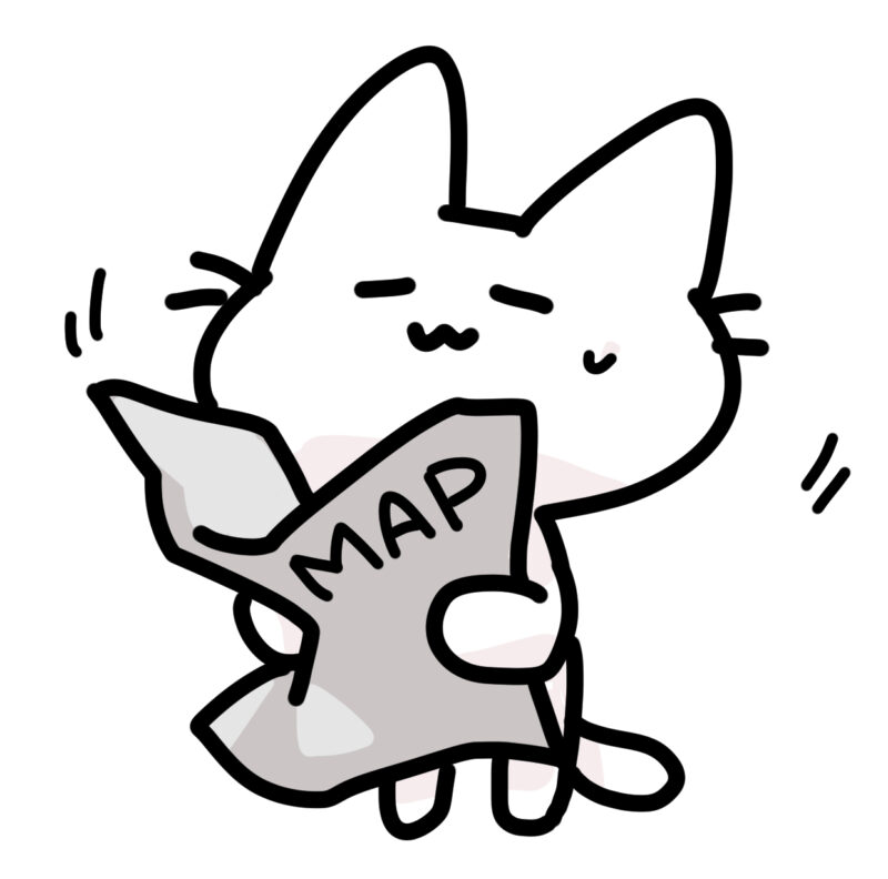 方向音痴の猫